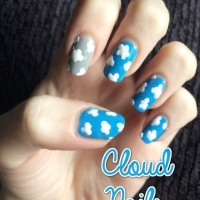 Nail Art Tutorial: Cloud Nails