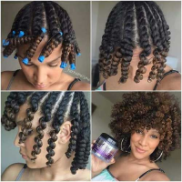 Long Hair Curly Hairstyles For Black Women