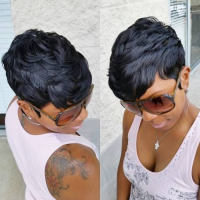 Short Pixie Hairstyles For Black Women