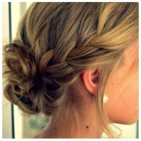 Medium Hairstyles Bridesmaid