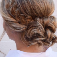 Updo Prom Hairstyles For Short Hair