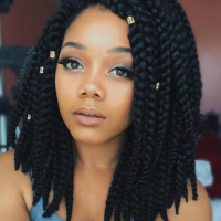 Thick Bob Braids Hairstyles