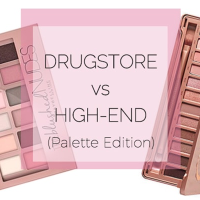 Drugstore vs. High-End: Eye Shadow Palette Edition