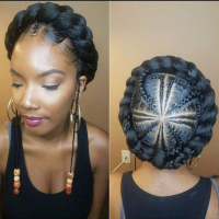 Halo Hairstyles For Black Hair