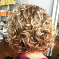 Uneven Curly Hairstyles