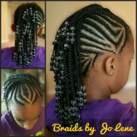 Mohican Hairstyle Braids