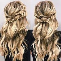 Half Up Half Down Prom Hairstyles