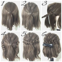 Cute Easy Hairstyles For Straight Short Hair