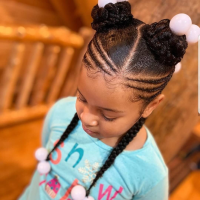 Braided Hairstyles For Little Girls No Weave