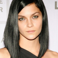 Jet Black Bob Hairstyles