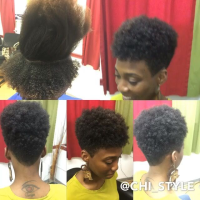 Tapered Short 4c Hairstyles