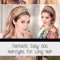 Easy 1960s Hairstyles For Long Hair