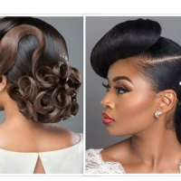 Bridesmaids Hairstyles For Black Ladies