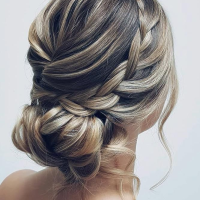 Classic Bun Wedding Hairstyle