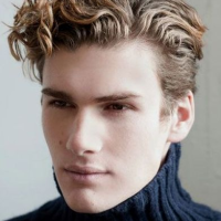 Curly Pompadour Hairstyle