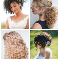 Curly Bridal Hairstyles