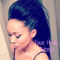 Faux Hawk Hairstyles For Long Hair