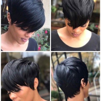 Short Pixie Hairstyles Black