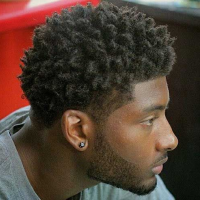 Black Men Curly Hairstyles Fades