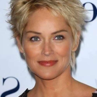 Sharon Stone Short Hairstyles