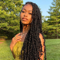 30 Beautiful Passion Twists Braids Hairstyles