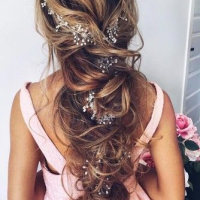 Long Braided Hairstyles Wedding