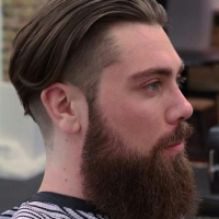 Undercut Hairstyle Long Hair Male