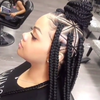 40 Jumbo Braids Hairstyles for a Cool Look