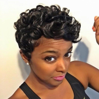 Flat Iron Hairstyles For Black Girls With Short Hair