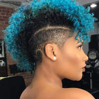 Short Mohawk Hairstyles For Black Ladies