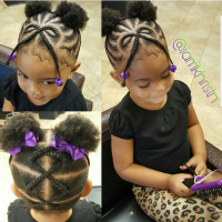 Children's Natural Hairstyles