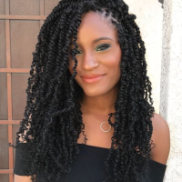 African Kinky Braids Hairstyles