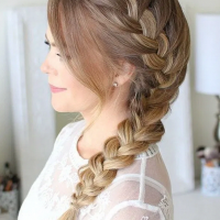 French Braid Prom Hairstyles