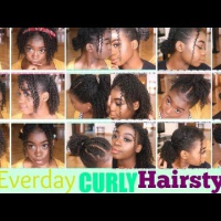 Easy Everyday Curly Hairstyles