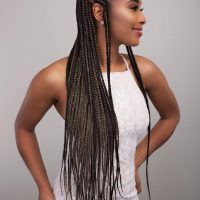 25 Hairstyles with Pre Stretched Braiding Hair