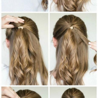 Updo Hairstyles For Long Thick Hair