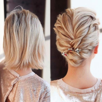 Wedding Hairstyles For Short Thin Hair