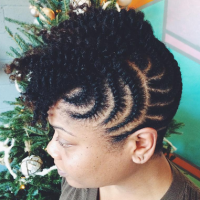 Short Black Braided Hairstyles