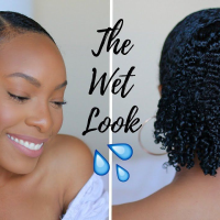 Wet Look Hairstyles For Curly Hair