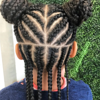 Quick Cute Hairstyles With Weave Braids For Kids