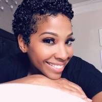 Short Natural Hairstyles For Twa