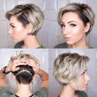 Short Hairstyles For Thick Hair 2018