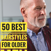 Mens Hairstyles For Grey Hair Over 50