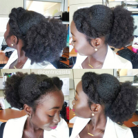 Natural Hairstyles For Medium Length 4c Hair