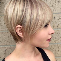 Low Maintenance Short Hairstyles For Round Faces And Thin Hair