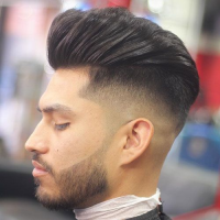 Side Cut Men's Hairstyle