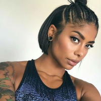 Short Straight Hairstyles Black Woman