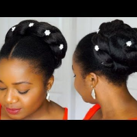 Natural 4c Updo Hairstyles