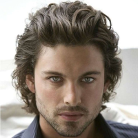 Curly Long Hairstyles For Men With Thick Hair