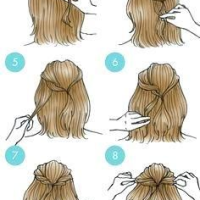 Medium Length Easy Updo Hairstyles